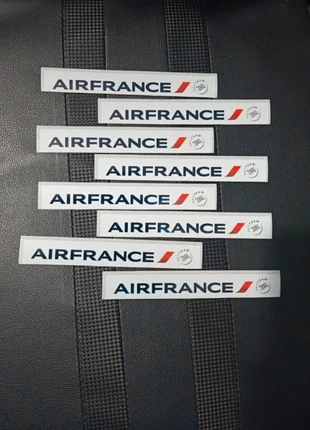 Lots de 8 stickers/autocollant Flamme Air France aviation, brand: Air France, condition: New without tags, size: One size, €7.50, €8.58 includes Buyer Protection