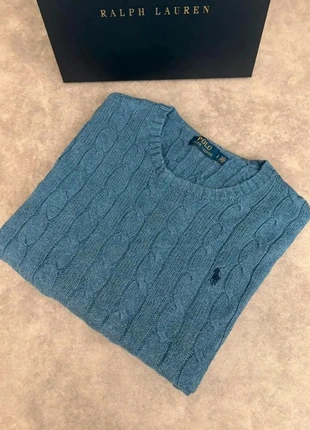 Torsadé Ralph Lauren bleu logo bleu marine homme taille L, marca: Ralph Lauren, estado: Bueno, tamaño: L, 42,00 €, 44,80 € Protección al comprador incluida