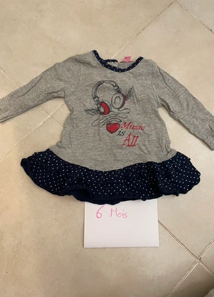 TEE shirt musique 6 mois, marke: Pikouic, zustand: Sehr gut, größe: 3-6 Monate / 62, 1,50 €, 2,28 € inklusive Vinted-Käuferschutz