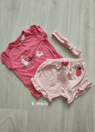 🌸 Ensemble bébé fille - mes petits cailloux - Taille 6 mois 🌸, marke: Mes Petits Cailloux, zustand: Sehr gut, größe: 6-9 Monate / 68, 5,00 €, 5,95 € inklusive Vinted-Käuferschutz