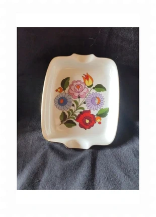 Cendrier décor floral numéroté vintage en porcelaine de Hongrie Kalocsa - peint à la main, marque: kalocsa, état: Très bon état, 21,00 €, 22,75 € Protection acheteurs incluse