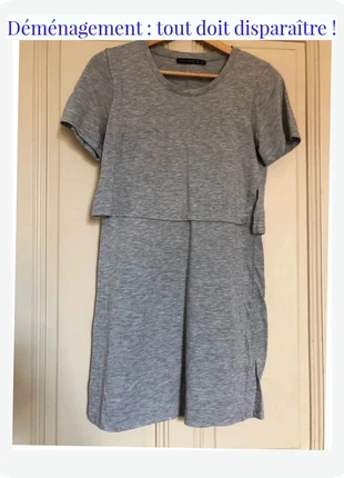 Robe grise, état: Très bon état, taille: S / 36 / 8, 2,00 €, 2,80 € Protection acheteurs incluse