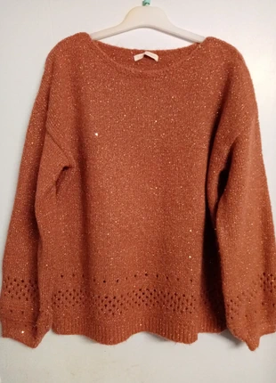 Pull Peace n' love marron vieux rose brillant TU, brand: Peace n' Love, condition: Very good, size: One size, €17.00, €18.55 includes Buyer Protection