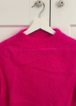 Pink mohair high neck sweater, marca: Hand Knitted, estado: Novo sem etiquetas, tamanho: M / 38 / 10, €25.00, €26.95 inclui Proteção do Comprador