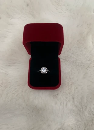 Bague de fiançailles argentée, marca: Zara, estado: Novo com etiquetas, tamanho: Ajustável, €35.00, €37.45 inclui Proteção do Comprador