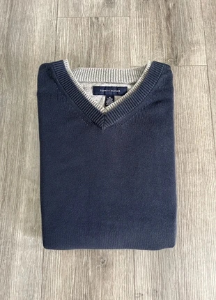 Pull Epais Col V Tommy Hilfiger Bleu Marine Taille XL              14281025, marque: Tommy Hilfiger, état: Très bon état, taille: XL, 25,00 €, 26,95 € Protection acheteurs (Pro) incluse