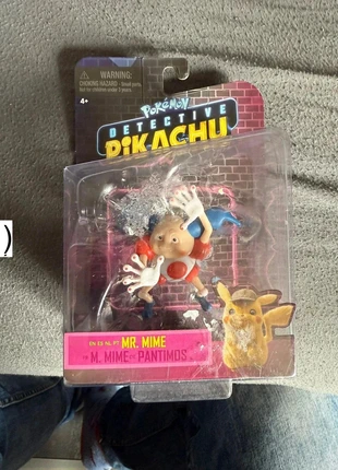 Nieuw! Pokémon Detective Pikachu - Mr. Mime Figuur (ca. 5cm)- Wicked cool toys, merk: Pokémon, staat: Nieuw zonder prijskaartje, maat: Pasgeborene, 44 cm, € 15,00, € 16,45 inclusief Kopersbescherming
