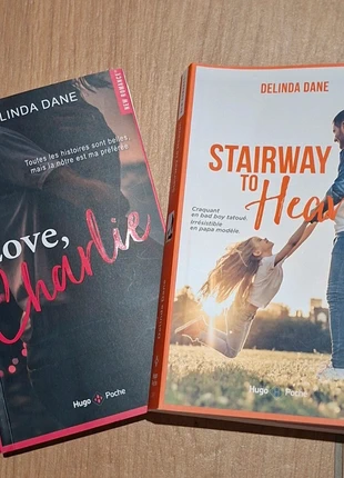 Lot de 2 romans Love, Charlie et Stairway tome Heaven, condition: Very good, €12.00, €13.30 includes Buyer Protection