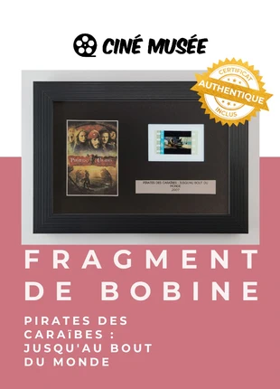 Pirates des Caraïbes : Jusqu'au bout du monde (Scène 20) - Fragment de bobine 35 mm, état: Très bon état, 19,90 €, 21,60 € Protection acheteurs (Pro) incluse
