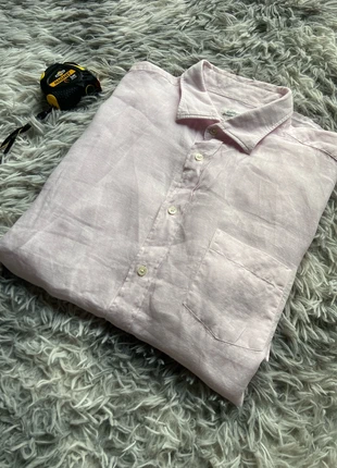 Chemise uni 100% lin Hartford Taille L Couleur rose clair pâle, marke: Hartford, zustand: Sehr gut, größe: L, 17,90 €, 19,50 € inklusive Vinted-Käuferschutz