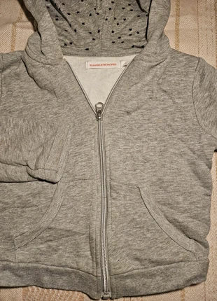 Sweat enfant à capuche Gris – 4 ans fille, marque: Monoprix, état: Très bon état, taille: 4 ans / 104 cm, 7,00 €, 8,05 € Protection acheteurs (Pro) incluse