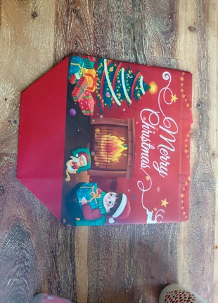 Kerst geschenktas, merk: Shein, staat: Nieuw zonder prijskaartje, € 2,00, € 2,80 inclusief Kopersbescherming