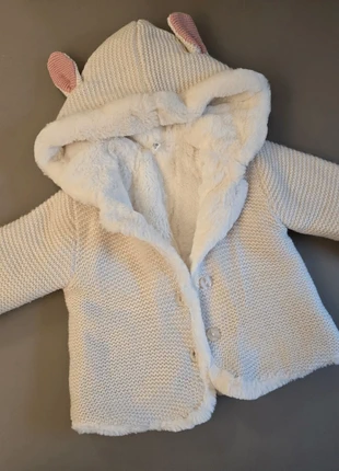 Giacca pelosa coniglietto Idexé, merk: IDEXE', staat: Nieuw zonder prijskaartje, maat: 18-24 maanden / 86 cm, € 16,00, € 17,50 inclusief Kopersbescherming