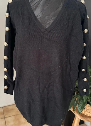 Pull noir col v, brand: Noir, condizioni: Ottime, taglia: L / IT 44 / EU 40, €4.00, €4.90 include la Protezione acquisti