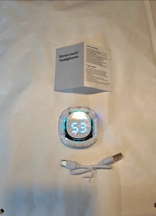 T8 couleur cristal blanc écouteurs sans fil Bluetooth, brand: T8, condition: New with tags, €8.00, €9.10 includes Buyer Protection