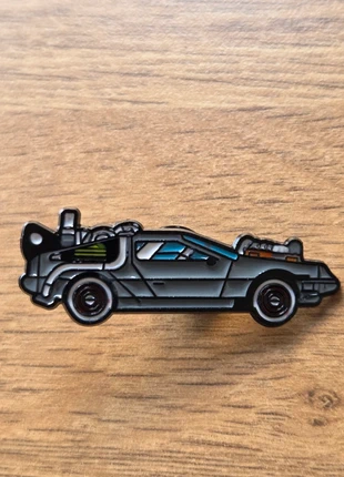 Back to the future delorean pin badge, brand: Back to the Future, condition: New with tags, £2.50, £3.33 includes Buyer Protection