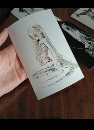 Stampa illustrazione Lilith 10x15 goth witch witchycore fantasy dark fantasy witchcraft, état: Neuf avec étiquette, 10,00 €, 11,20 € Protection acheteurs incluse