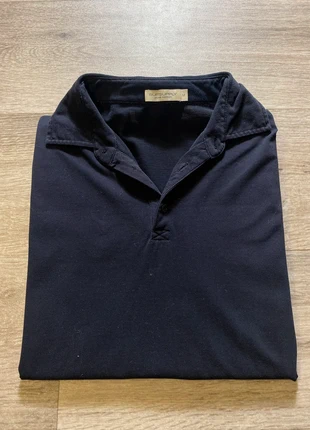 Polo Suitsupply bleu marine en coton homme - Taille M, marke: Suitsupply, zustand: Sehr gut, größe: M, 30,00 €, 32,20 € inklusive Vinted-Käuferschutz