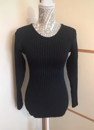 Pull noir M 38, estado: Muy bueno, tamaño: M / 38 / 10, 5,00 €, 5,95 € Protección al comprador incluida