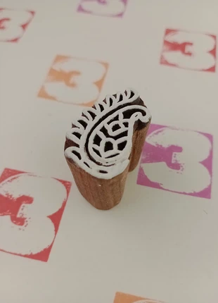 Indian Hand-Carved Wooden Printing Block Stamp – Fabric, Paper & Craft Printing, brand: Indian Wooden Block, condition: New without tags, £3.00, £3.85 includes Buyer Protection Pro
