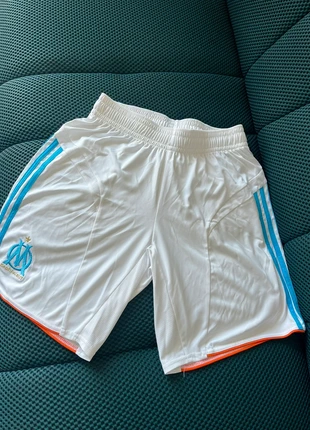 Short de match Olympique de Marseille – Saison 2012/2013, marque: adidas, état: Très bon état, taille: M, 18,00 €, 19,60 € Protection acheteurs incluse