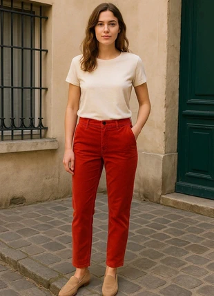 Chino rouge Nice Things Paloma S | Taille 40 | Très bon état, marque: Nice Things, état: Très bon état, taille: L / 40 / 12, 13,00 €, 14,35 € Protection acheteurs incluse