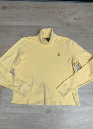 Pull fin à col roulé Lauren by Ralph Lauren jaune pale femme taille S, marque: Lauren Ralph Lauren, état: Bon état, taille: S / 36 / 8, 8,00 €, 9,10 € Protection acheteurs incluse