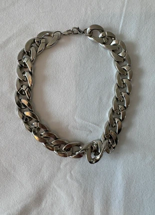 Glieder Armband – silberfarben, chunky Look, marke: Zara, zustand: Sehr gut, 4,00 €, 4,40 € inklusive Vinted-Käuferschutz