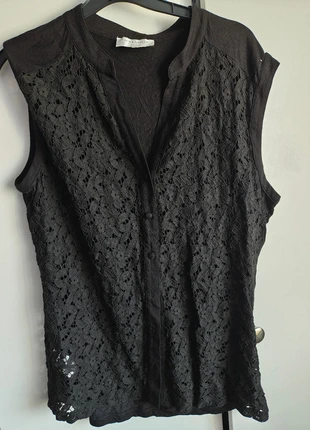 Laura Ashley Sleeveless Lacefront Blouse Button Up, brand: Laura Ashley, condition: Very good, size: XXL / 44 / 16, €6.00, €7.00 includes Buyer Protection