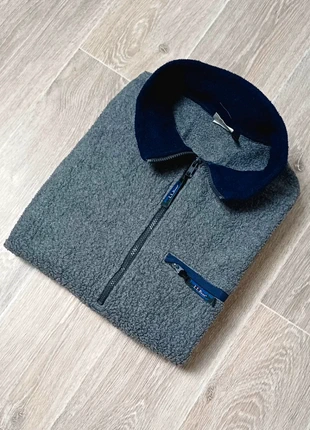1/4 1/2 zip grosse polaire homme L.L Bean taille=L gris/bleu marine #50, marque: L.L. Bean, état: Très bon état, taille: L, 19,00 €, 20,65 € Protection acheteurs incluse