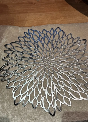 6 silver snowflake place settings plate mats Christmas dining table Xmas decor decorations scandi, brand: Scandi, condition: Very good, £12.96, £14.31 includes Buyer Protection Pro