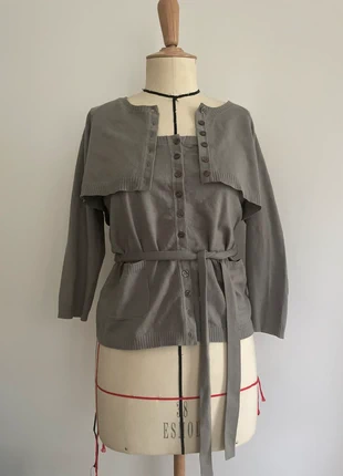 Ensemble bustier et gilet court en laine, marque: Hoss, état: Très bon état, taille: L / 40 / 12, 15,00 €, 16,45 € Protection acheteurs incluse