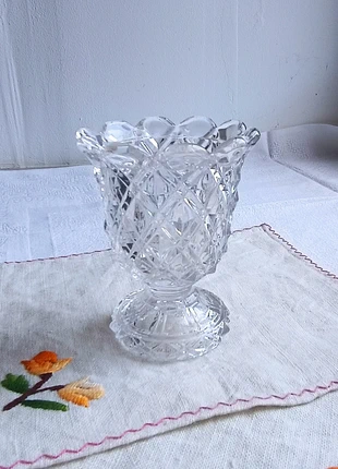 Ancien moutardier, en verre ciselé, marca: Vintage, estado: Muy bueno, 5,00 €, 5,95 € Protección al comprador incluida