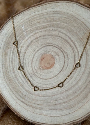 🦋 Collar precioso corazones acero inoxidable, marque: Aesthetic, état: Très bon état, 4,90 €, 5,85 € Protection acheteurs incluse