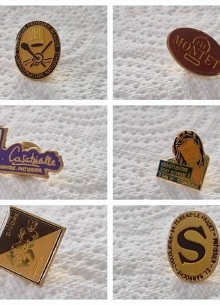Lot pin's 6 pins patisserie, marque: L'Oréal, état: Très bon état, 6,00 €, 7,00 € Protection acheteurs incluse