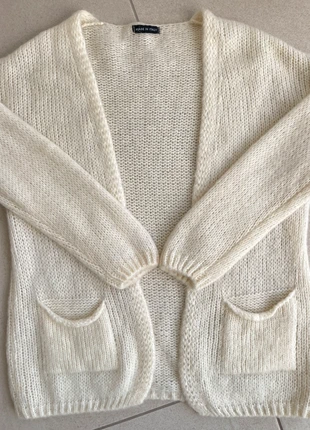 Gilet blanc en mohair – Made in Italy – Taille S/M, marke: Made In Italy, zustand: Sehr gut, größe: S / 36 / 8, 13,00 €, 14,35 € inklusive Vinted-Käuferschutz