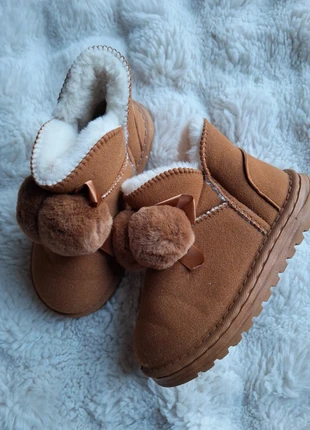 Bottines fourrées camel avec pompons – pointure 34 #CHAUFI-015, estado: Muy bueno, tamaño: 34, 10,00 €, 11,20 € Protección al comprador incluida