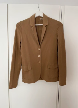 Majestic Filatures Paris Camel Blazer – Cotton & Cashmere Blend, merk: Majestic Filatures, staat: Nieuw zonder prijskaartje, maat: S / 36 / 8, € 65,00, € 68,95 inclusief Kopersbescherming
