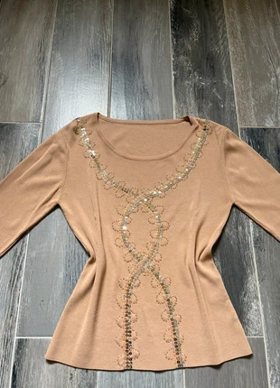 Top vintage manches longues strass coquette féerique, marque: Vintage Dressing, état: Très bon état, taille: S / 36 / 8, 9,99 €, 11,19 € Protection acheteurs incluse