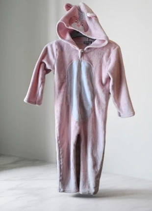 Combinaison pyjama rose fille 5 ans – à capuche renard 🩷, marke: Eldys, zustand: Sehr gut, größe: 5 Jahre / 110, 5,00 €, 5,95 € inklusive Vinted-Käuferschutz