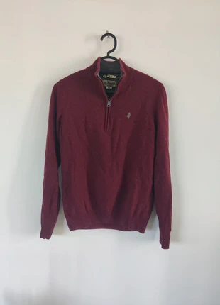 Half zip quarter zip Marlboro classic rouge bordeaux taille S, brand: Marlboro, condition: Very good, size: S, €16.00, €17.50 includes Buyer Protection