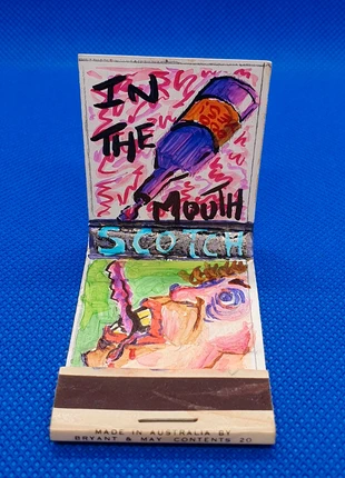 Scotch Whisky Matchbook Cartoon Art, brand: Art, condition: Very good, £15.00, £16.45 includes Buyer Protection