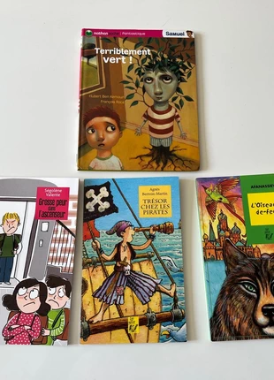Lot de 4 livres enfant à partir de 7 ans, staat: Heel goed, € 4,50, € 5,43 inclusief Kopersbescherming