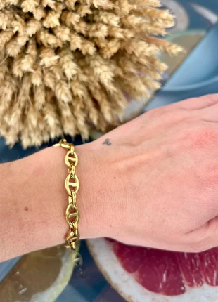 Bracelet doré à maillons épais, marke: Tendance, zustand: Sehr gut, 15,00 €, 16,45 € beinhaltet Vinted-Käuferschutz Pro