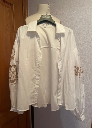 camisa oversize, marque: University, état: Neuf sans étiquette, taille: M / 38 / 10, 5,00 €, 5,95 € Protection acheteurs incluse