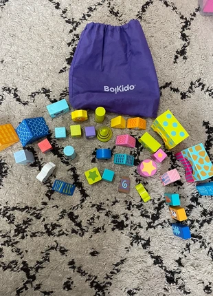 Bookish Wooden Building blocks set, brand: BoiKido, condition: Very good, size: 12-18 months / 80 cm, £10.00, £11.10 includes Buyer Protection