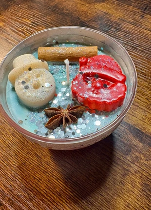 Handmade Christmas Candle 10oz – Festive Scented & Decorated, condition: New with tags, £7.50, £8.58 includes Buyer Protection Pro