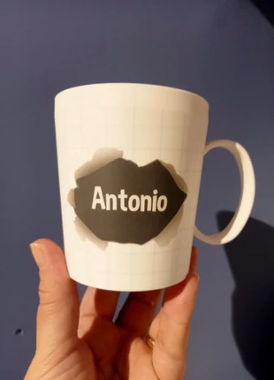 Tazza/ Mug in plastica con nome Antonio, marke: Mug, zustand: Neu, mit Etikett, 4,50 €, 5,43 € beinhaltet Vinted-Käuferschutz Pro