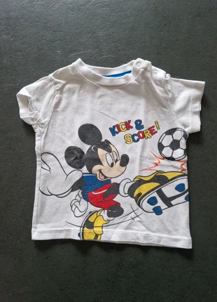 Mickey Mouse tshirt, marca: C&A, estado: Bom, tamanho: 6-9 meses / 68 cm, €2.75, €3.59 inclui Proteção do Comprador
