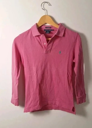 Polo manches longues Ralph Lauren 100% coton rose, marque: Ralph Lauren, état: Très bon état, taille: S / 36 / 8, 11,00 €, 12,25 € Protection acheteurs (Pro) incluse